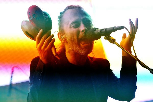 Том Йорк - солист группы Radiohead