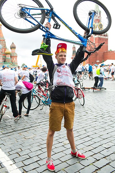 Светская Москва на велопробеге