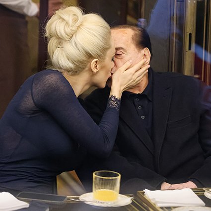 Сильвио Берлускони и Марта Фашина