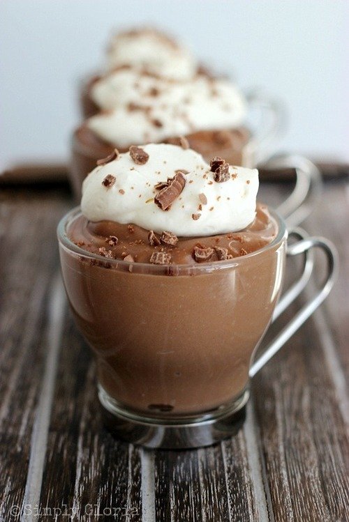 Hot Cocoa Pudding