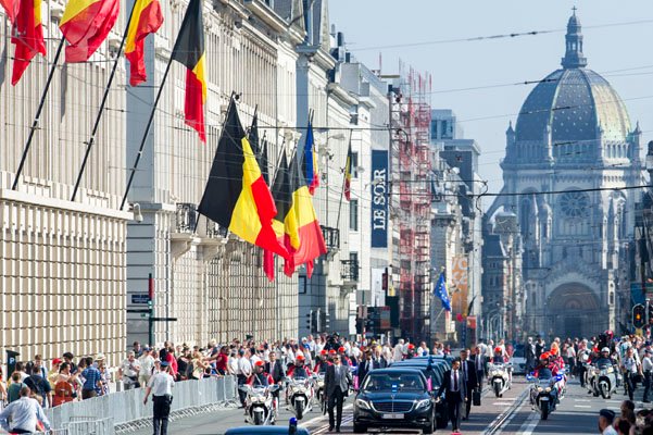 Коронационные события в Бельгии