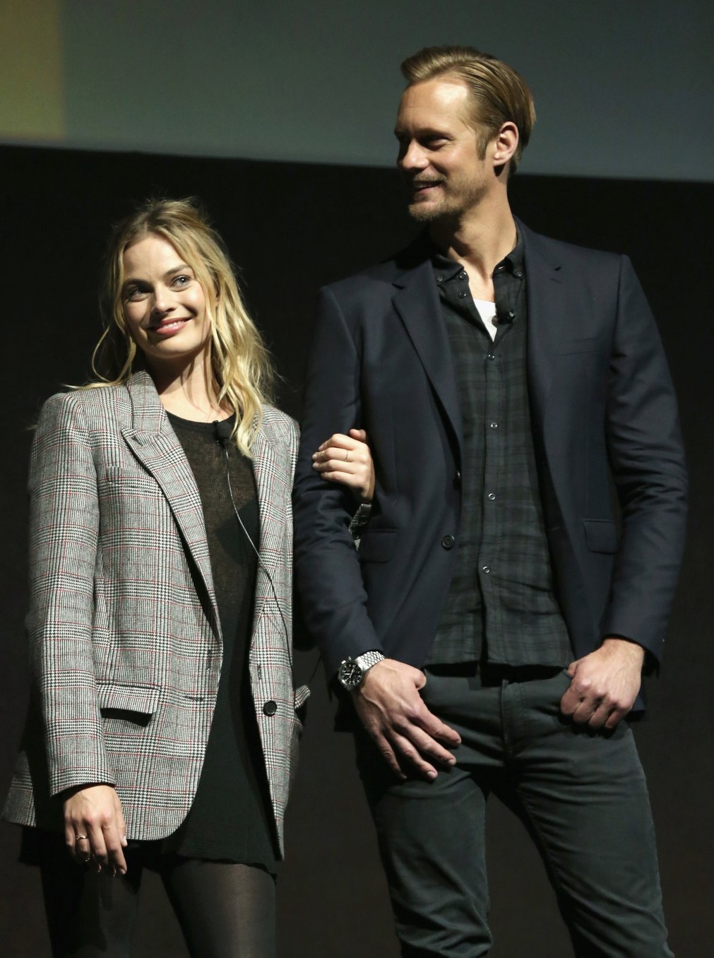 First Pictures Of Margot Robbie And Alexander Skarsgard