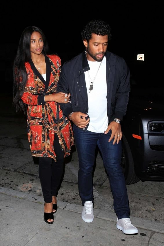 Ciara and Russell Wilson â Celebrate Their Anniversary at Craigs-02