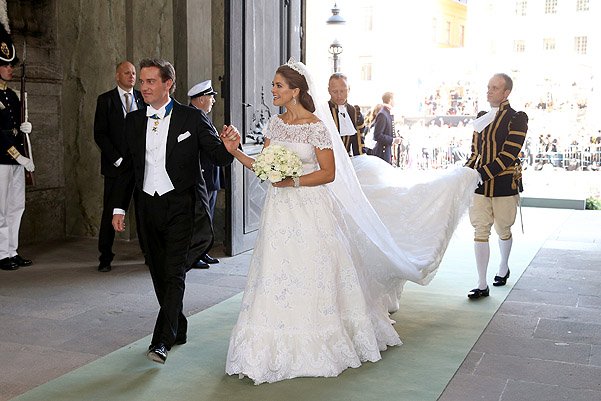 шведская принцесса Мадлен вышла замуж