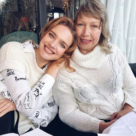Наталья Водянова с мамой