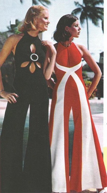 Модная съемка, 1970-е годы