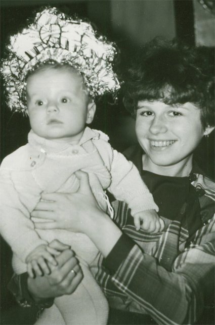 Юлия Савичева с мамой