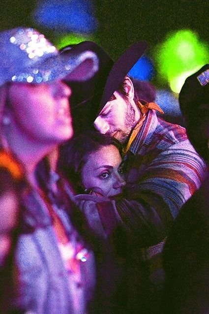 Ashton Kutcher and Mila Kunis Dance and Cuddle at Stagecoach - - #celebrities