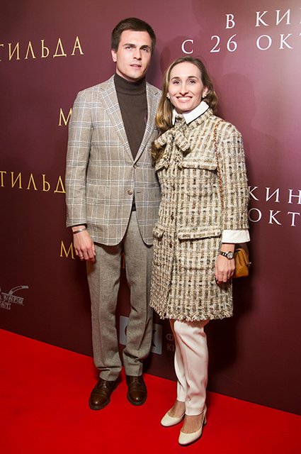 Анастасия Винокур с мужем