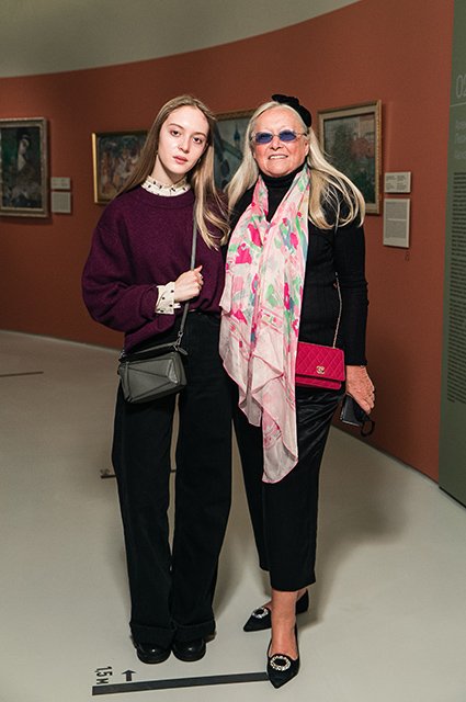 Татьяна Михалкова с внучкой Наташей