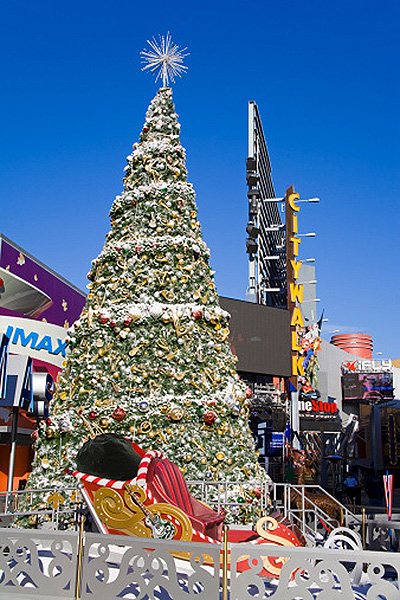 новогодняя елка в лос-анджелесе