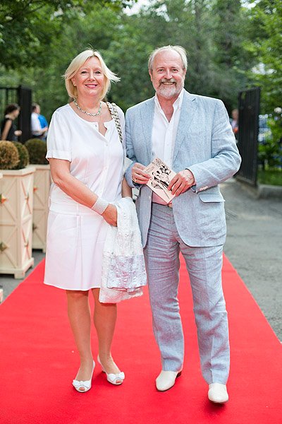 Владимир Хотиненко с женой Татьяной Яковлевой