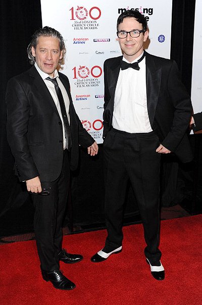 Декстер Флетчер и Чарли Крид-Майлс на Critics' Circle Film Awards