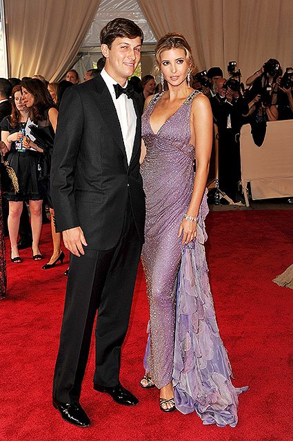 Джаред Кушнер и Иванка Трамп на Met Gala 2010