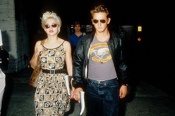 Мадонна и Шон Пенн, 1986 год