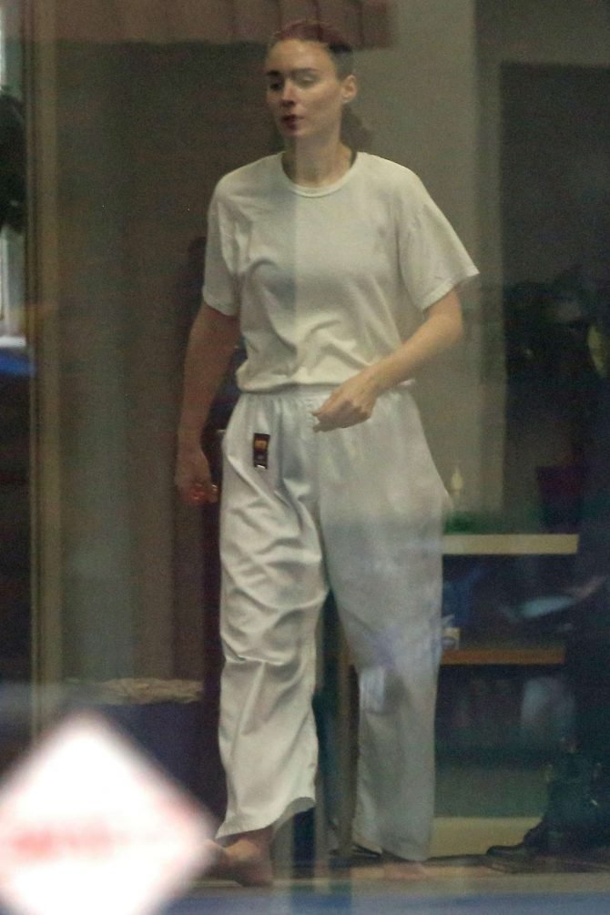 Rooney Mara: Takes Karate lessons -03