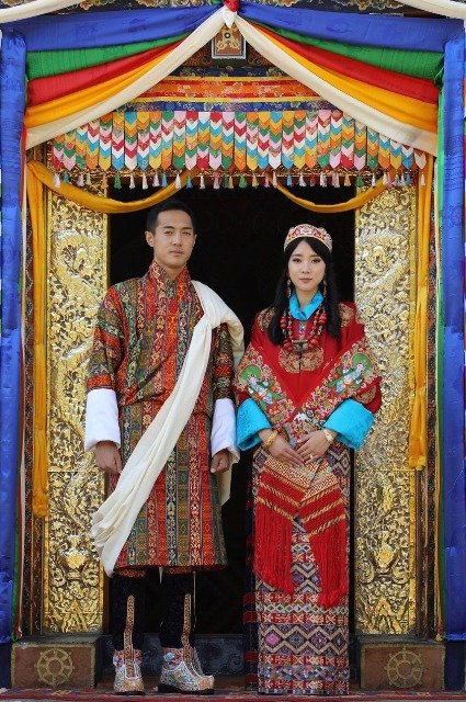 Принцесса Бутана Юфельма Чоден Вангчук и Дашо Тинлай Норбу