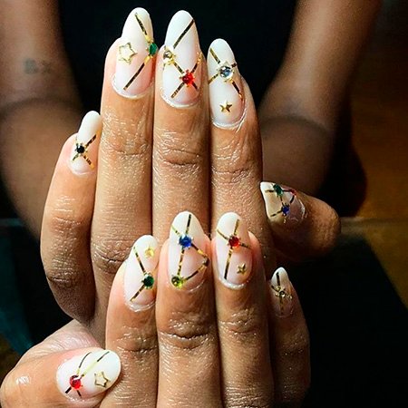 Nail-мастер, известный как @fresh.claws в Instagram, назвал этот маникюр 