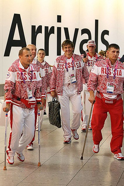 Российские паралимпийцы