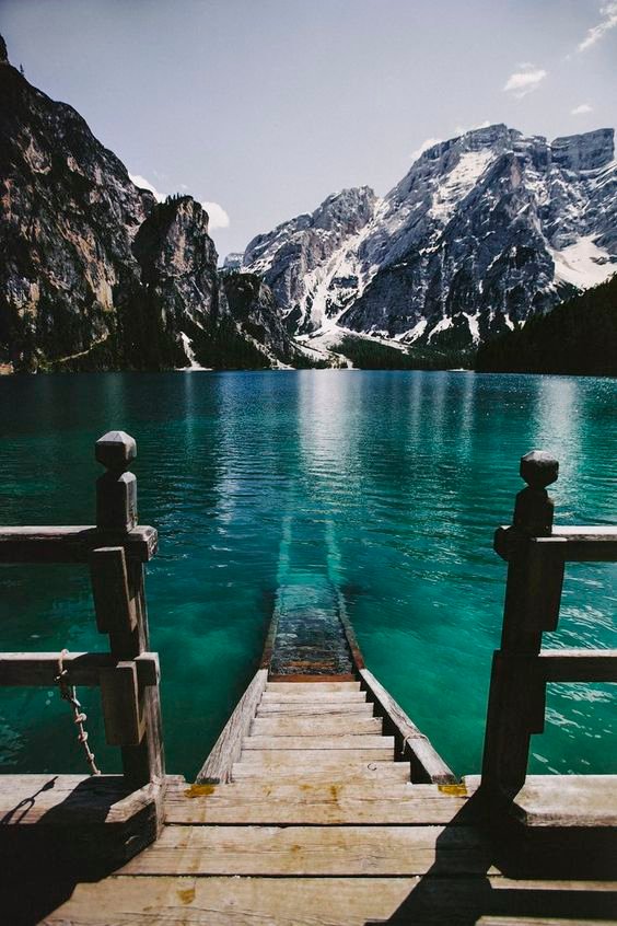 cool Lago di Braies (Lake Braies), Italy | located in the heart of the Braies Dolomit...: 