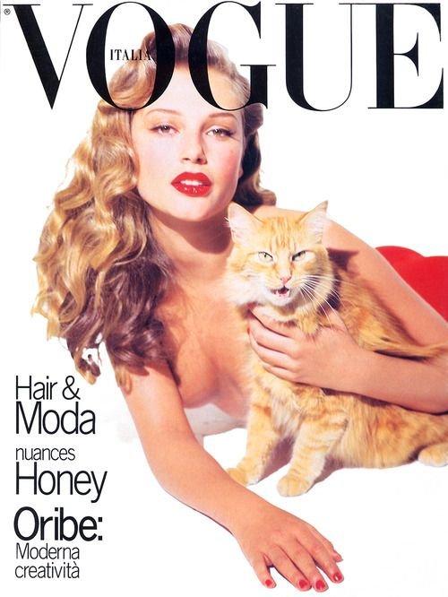 Vogue Italia, 1994 Model: Bridget Hall
