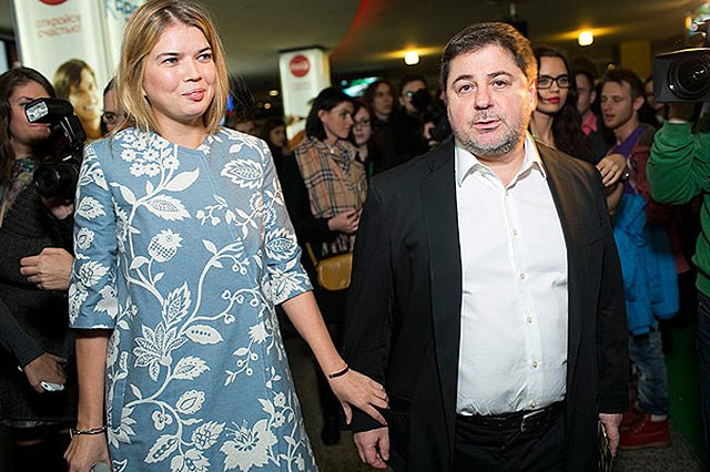 Александр Цекало с бывшей женой Викторией Галушкой