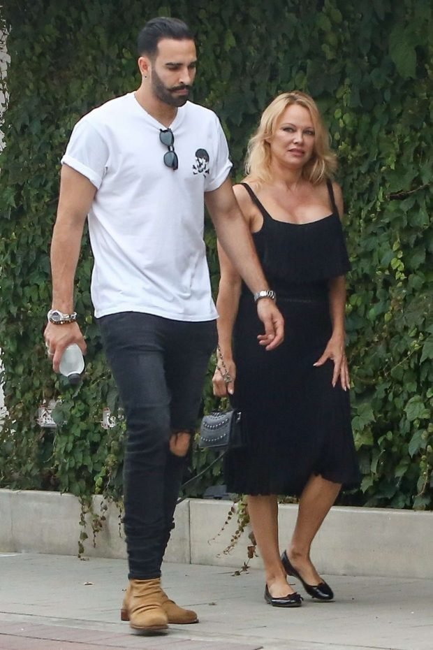 Pamela Anderson: With Her Boyfriend Adil Rami in Malibu-11
