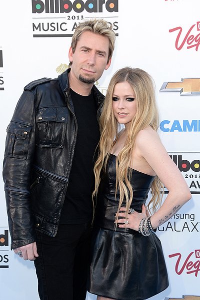 АлЧад Крюгер и Аврил Лавин на Billboard Music Awards-2013