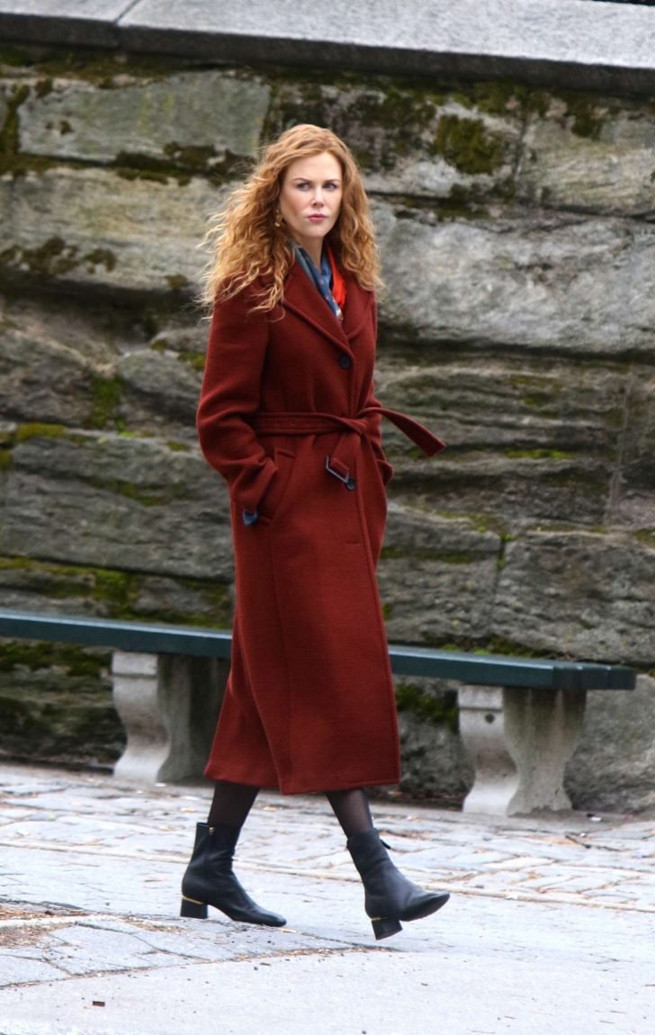Nicole Kidman: Filming The Undoing Set in NYC -02