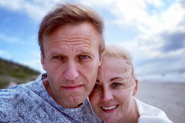 Алексей и Юлия Навальные