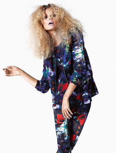 Магдалена Фраковяк в съемке для H&M