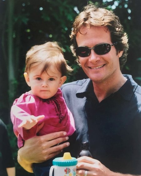 Рэнди Гербер с дочерью Кайей