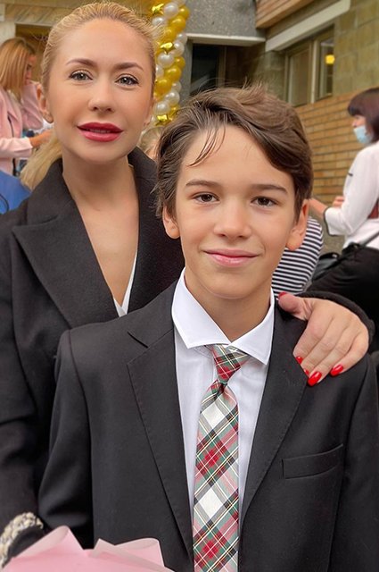 Анастасия Гребенкина с сыном Иваном