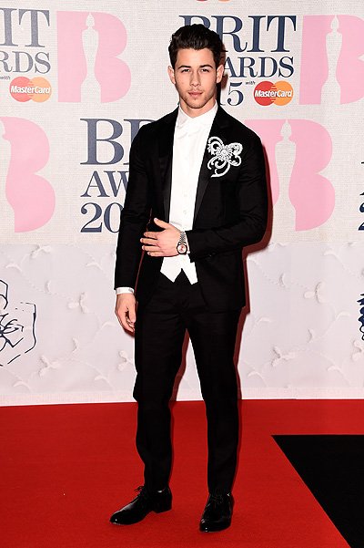 Ник Джонас на BRIT Awards-2015