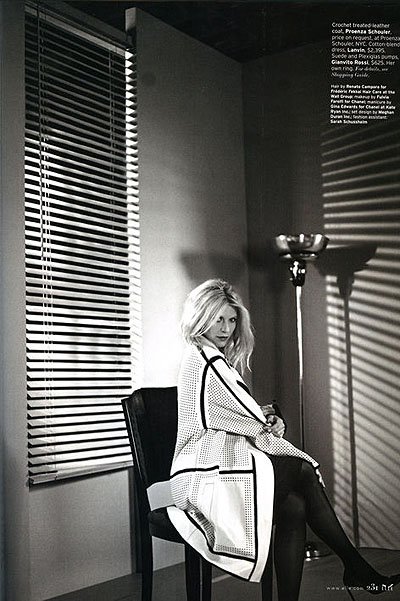Клэр Дэйнс фотосессия для Elle US