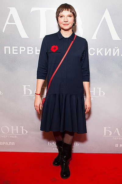 Ирина Рахманова на премьере фильма 
