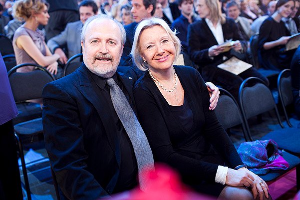 Владимир Хотиненко с женой Татьяной Яковлевой