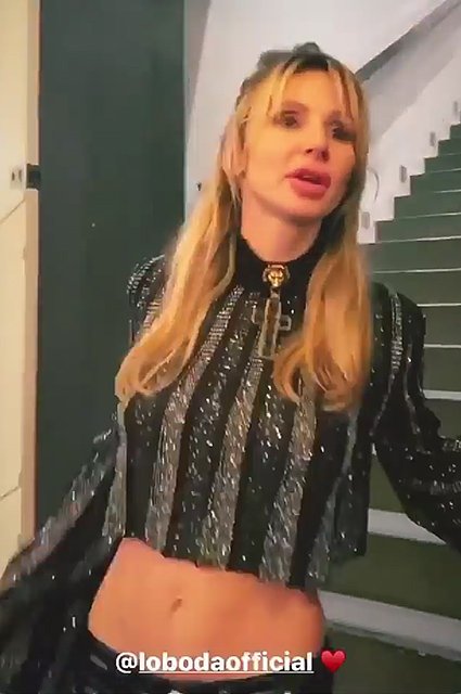 Светлана Лобода после концерта Мадонны