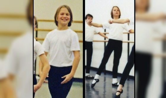 Энсел в детстве занимался балетом