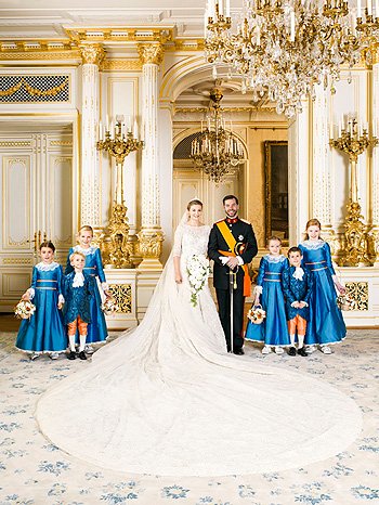 принц гийом и принцесса стафани: официальные фото со свадьбы