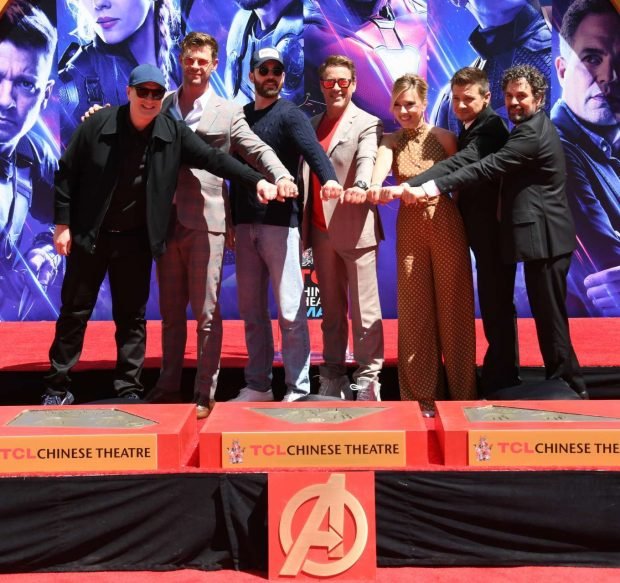 Scarlett Johansson: Avengers: Endgame Hand Print Ceremony -11