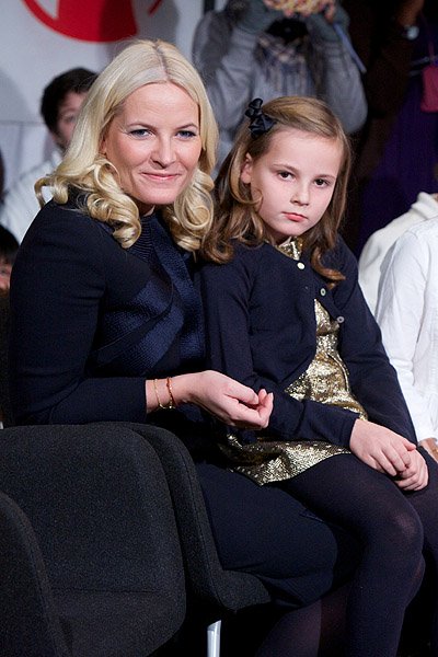 принцесса Норвегии Метте-Марит с дочкой Ингрид Александр