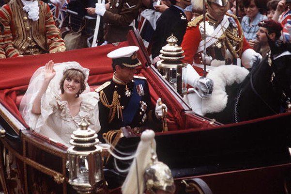 Свадьба Дианы Спенсер и принца Чарльза