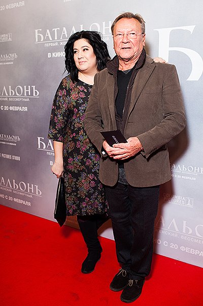 Екатерина и Сергей Шакуровы на премьере фильма 