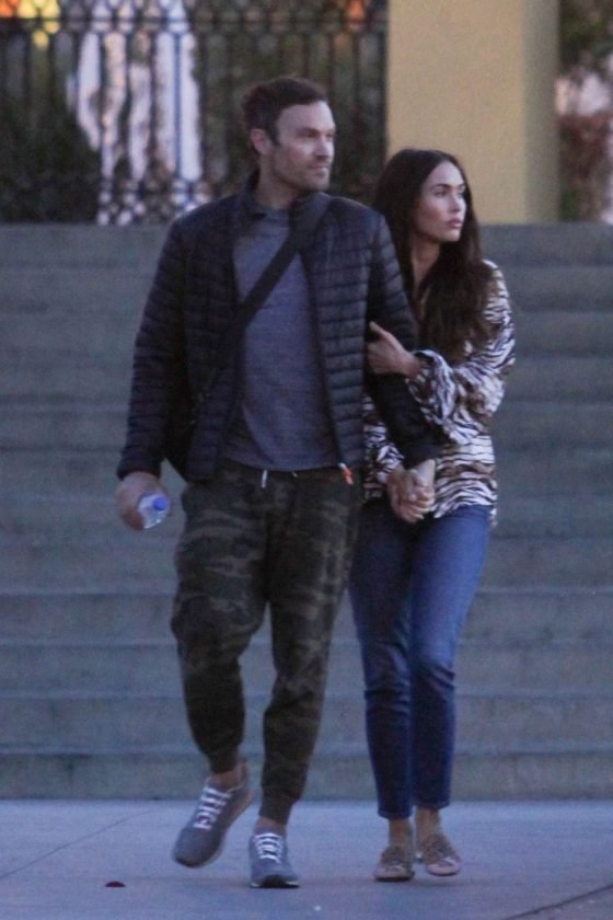 Megan Fox and Brian Austin Green: Out in LA -07
