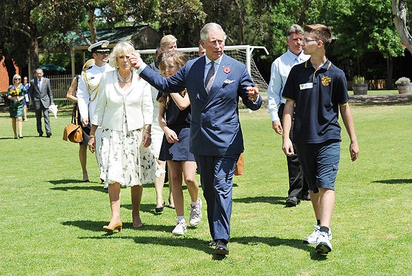 Принц Чарльз и герцогиня Камилла в Австралии