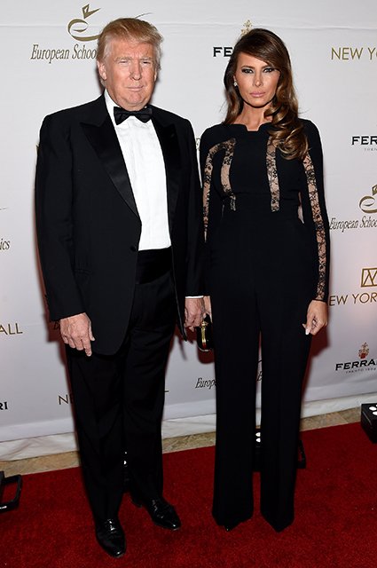 Дональд Трамп с женой Меланией