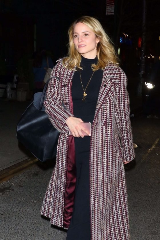 Dianna Agron: Leaves The Bowery Hotel -01