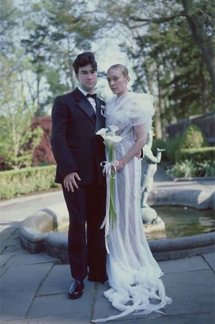 Синиша Макович и Хлоя Севиньи в платье Glenn Martens x Jean Paul Gaultier