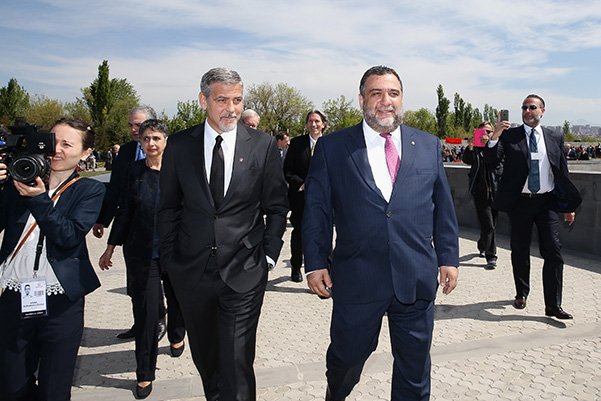 Джордж Клуни и Рубен Варданян